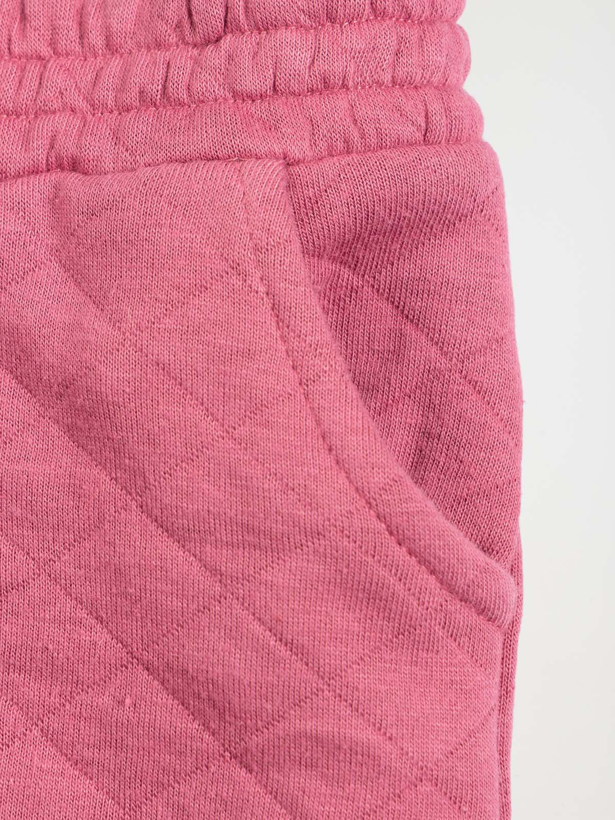 Jupe matelassée aubergine fille (3-12A)