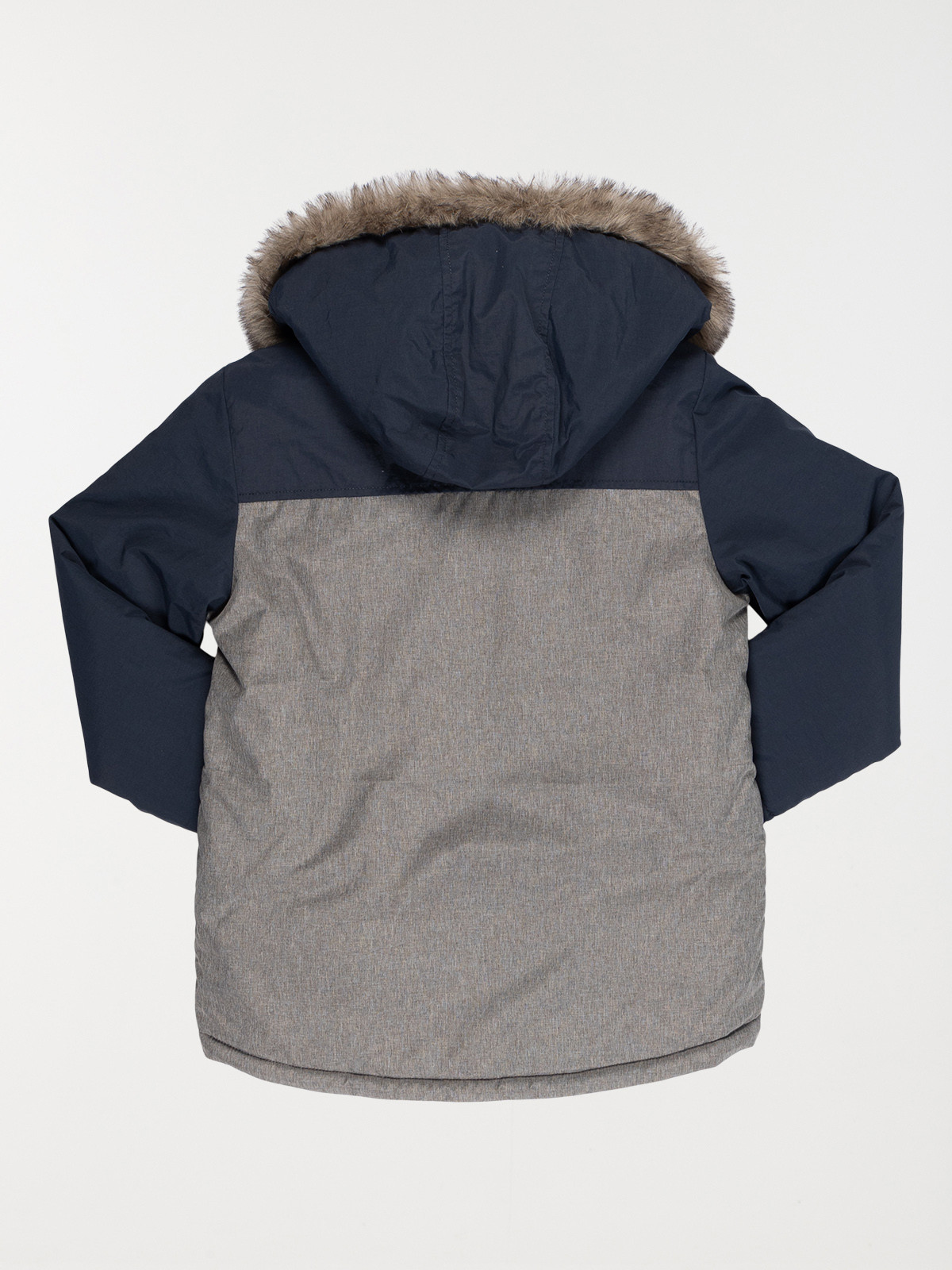 Manteau gris chiné garçon (3-12A)
