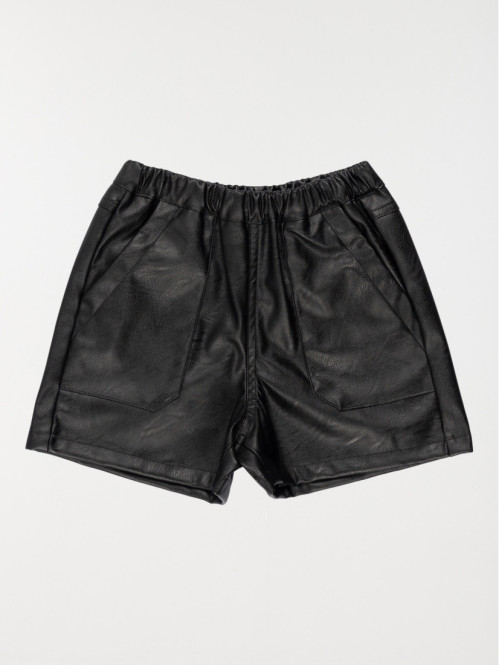 Short noir fille (3-12A)