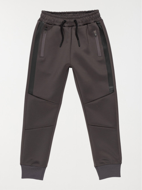 Jogging gris anthracite garçon (3-12A)