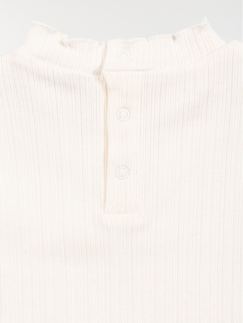 Sous pull écru fille (3-36M)