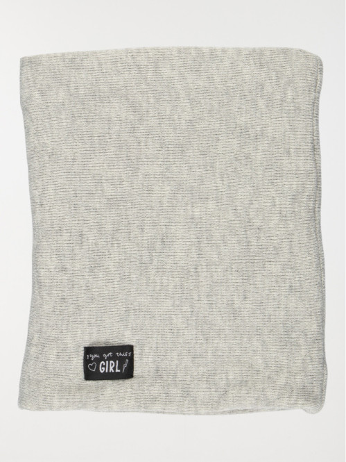 Snood doublé polaire fille