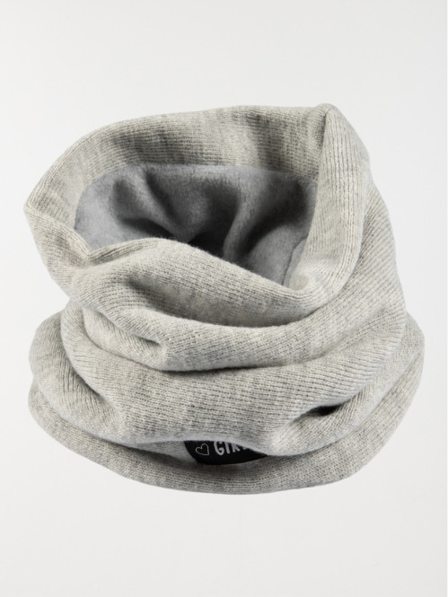 Snood doublé polaire fille