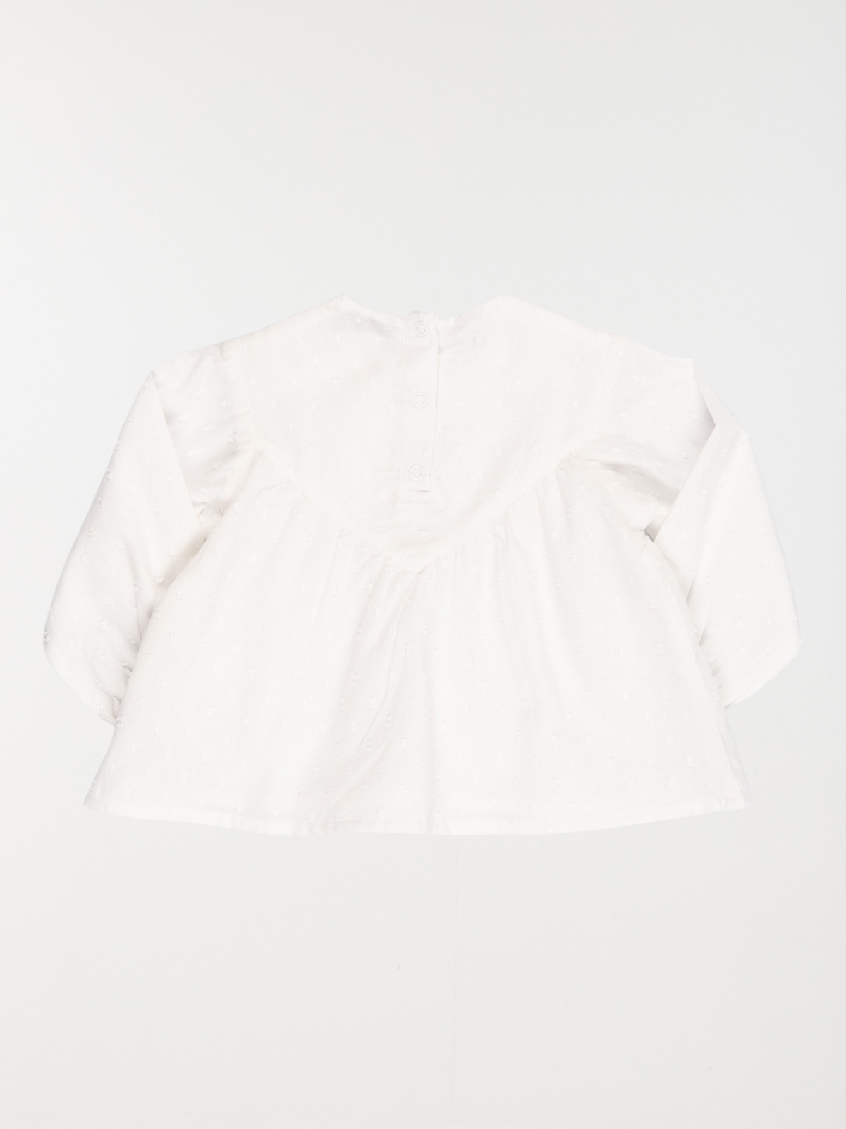 Blouse blanche fille (3-36M) Blouse blanche fille (3-36M)
