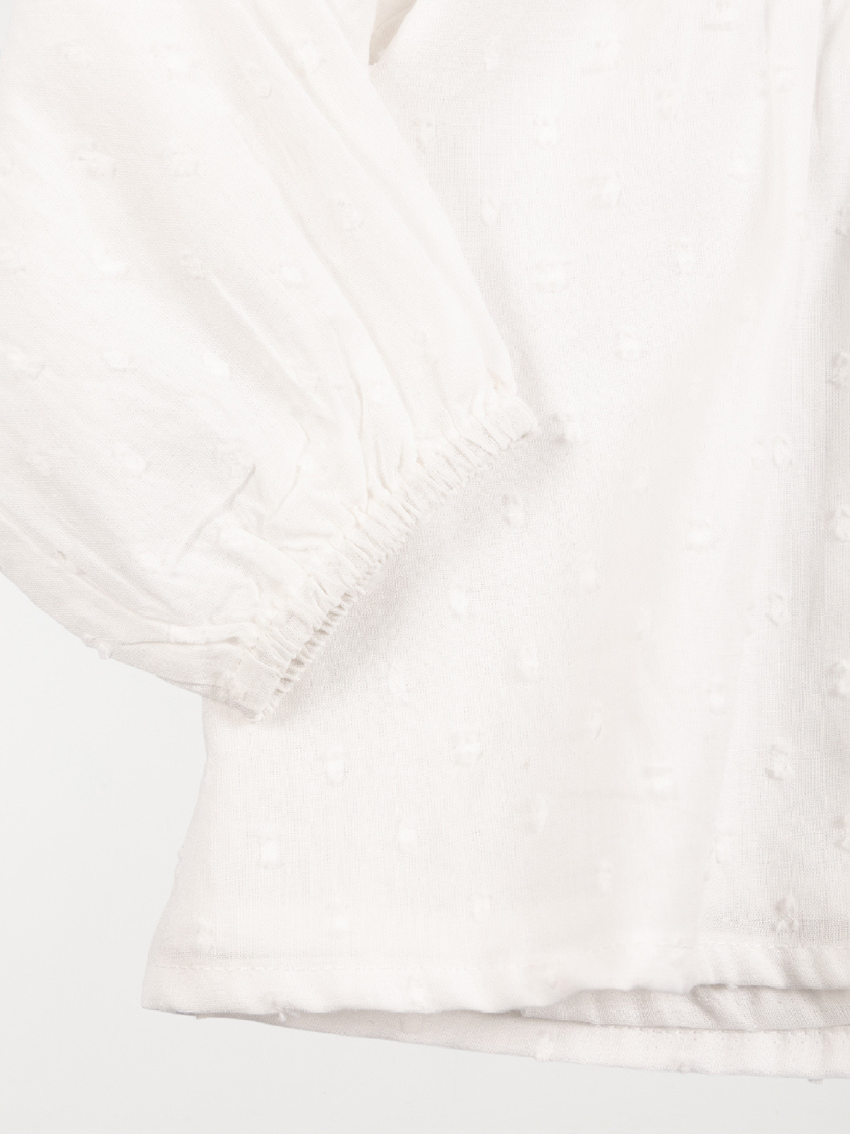 Blouse blanche fille (3-36M) Blouse blanche fille (3-36M)