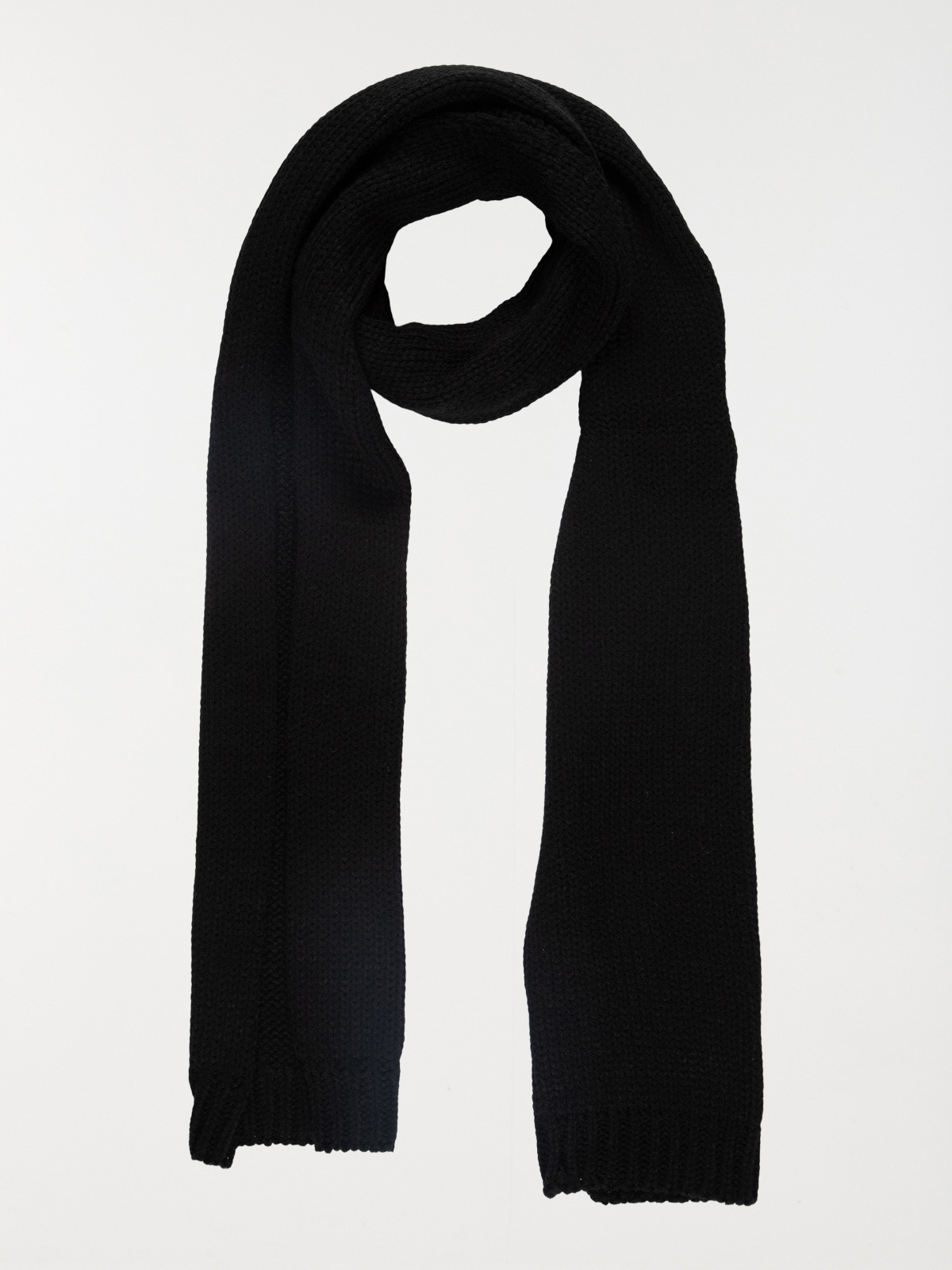Echarpe noire femme