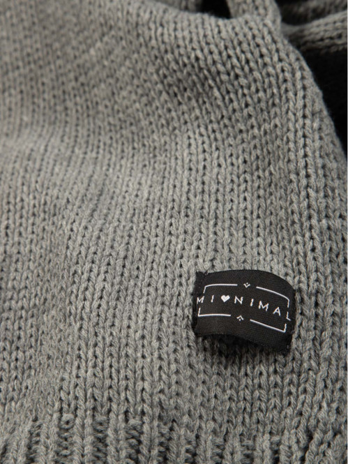 Echarpe gris chiné femme Echarpe gris chiné femme