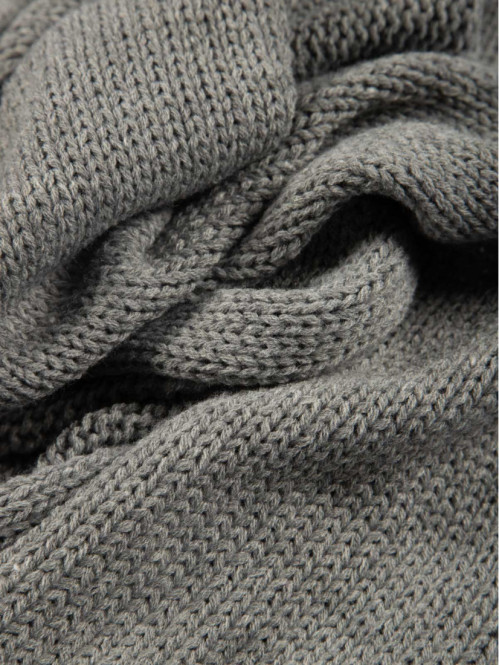 Echarpe gris chiné femme Echarpe gris chiné femme