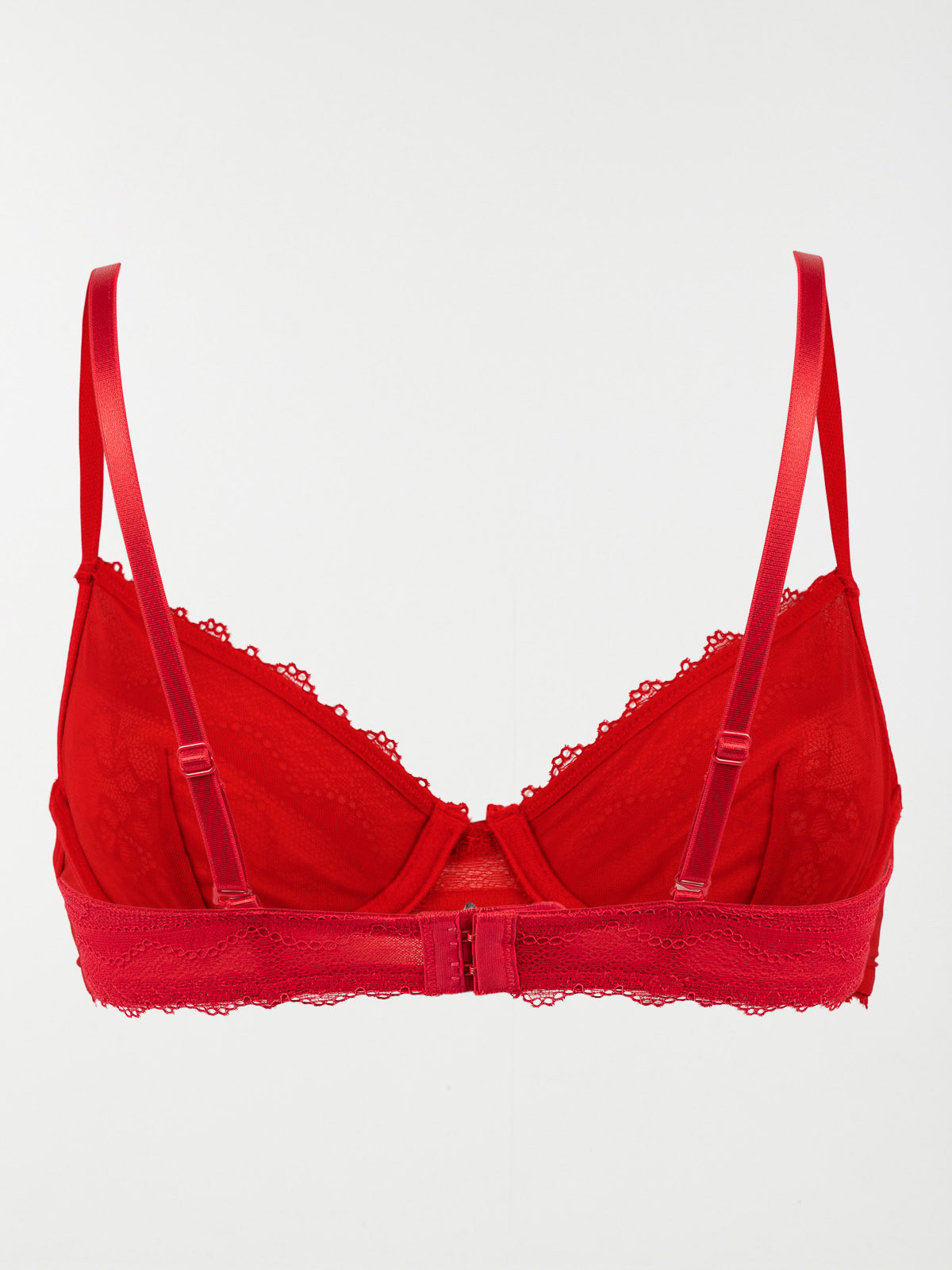 Soutien-gorge corbeille rouge kiss femme Soutien-gorge corbeille rouge kiss femme