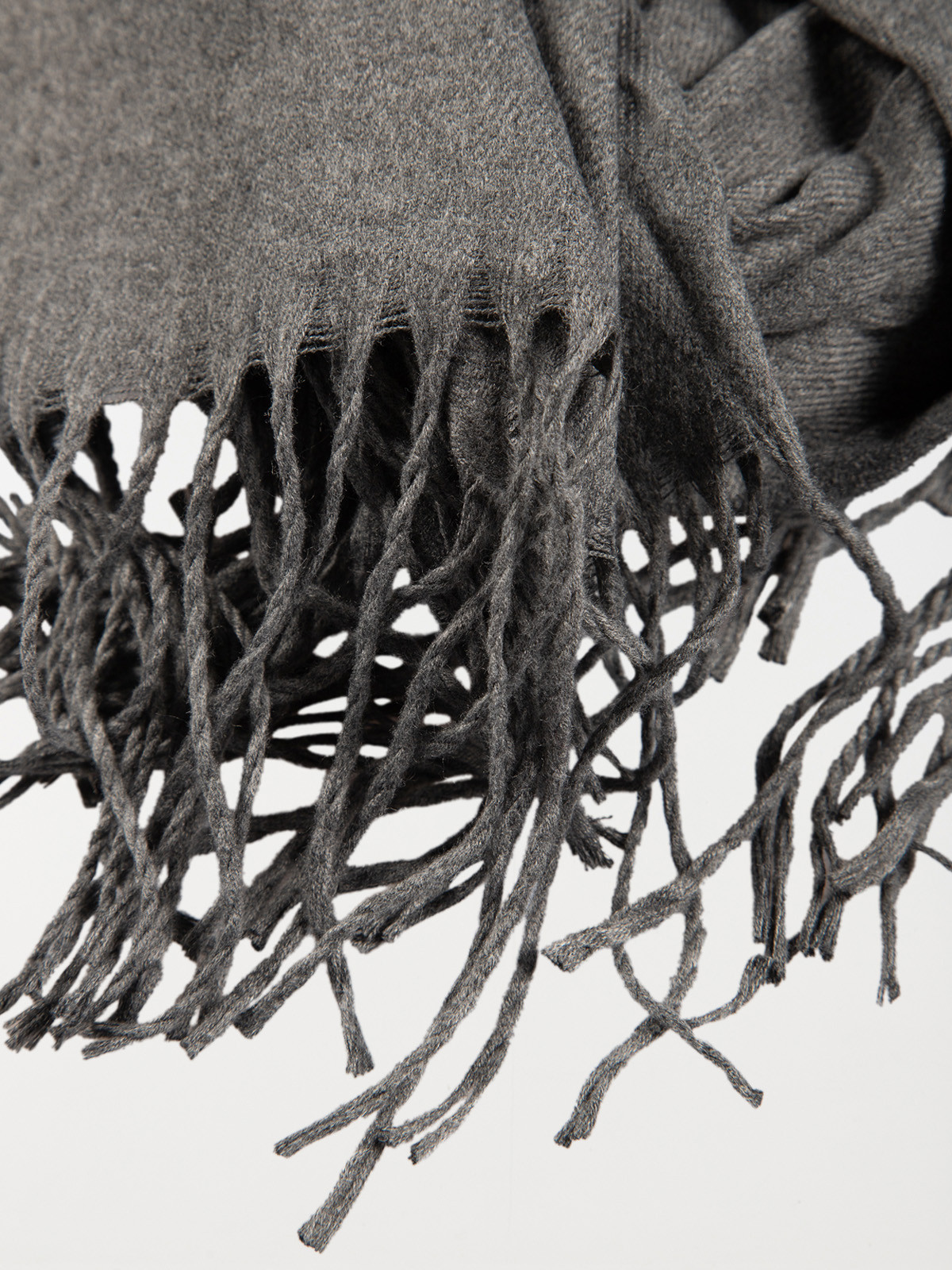 Echarpe anthracite chiné homme