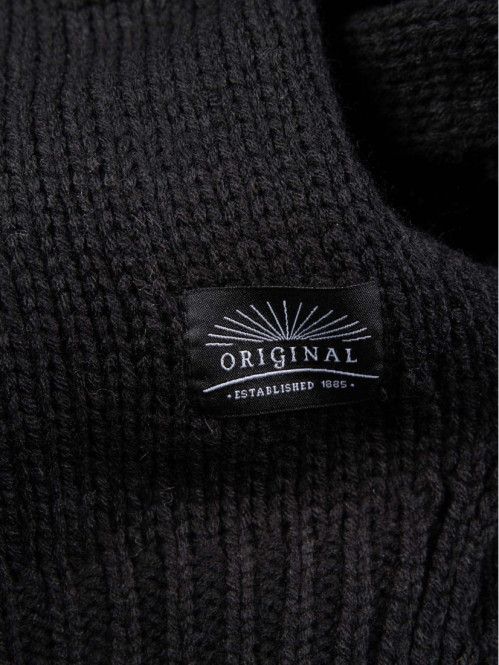 Echarpe noire homme Echarpe noire homme