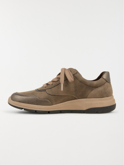 Basket confort femme taupe...