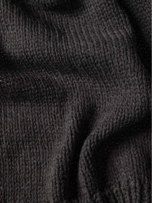 Echarpe anthracite chiné homme Echarpe anthracite chiné homme