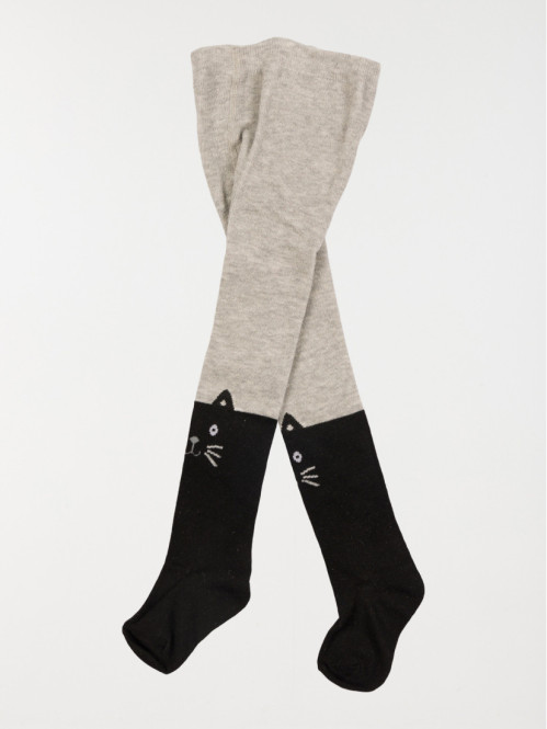 Collant chaud chat fille