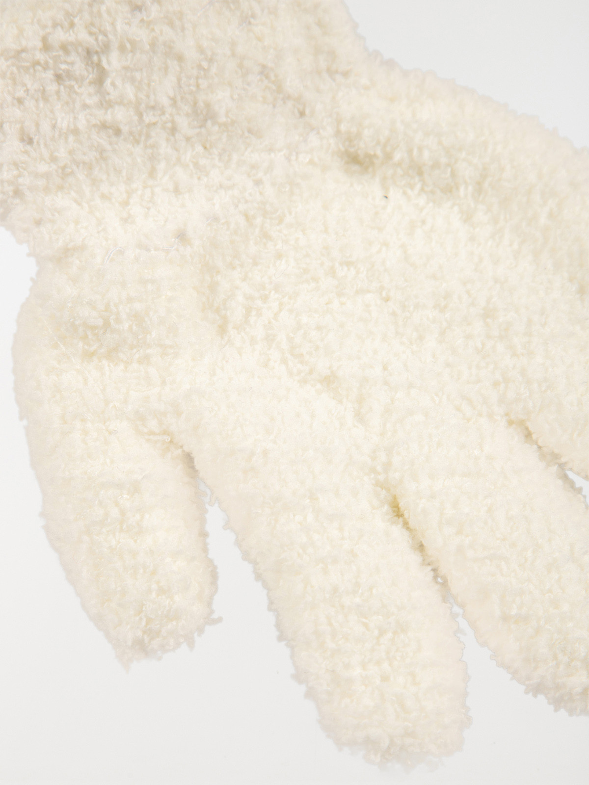 Gants tout doux écru fille Gants tout doux écru fille