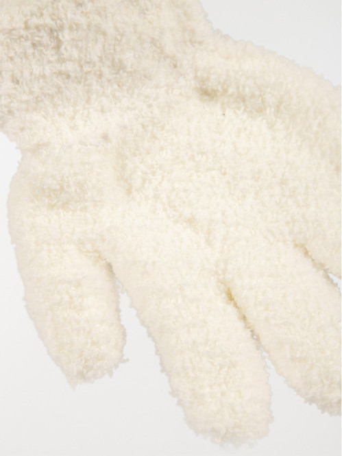 Gants tout doux écru fille Gants tout doux écru fille