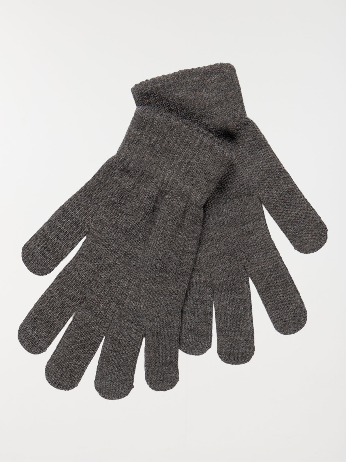 Gants magiques anthracite chiné homme