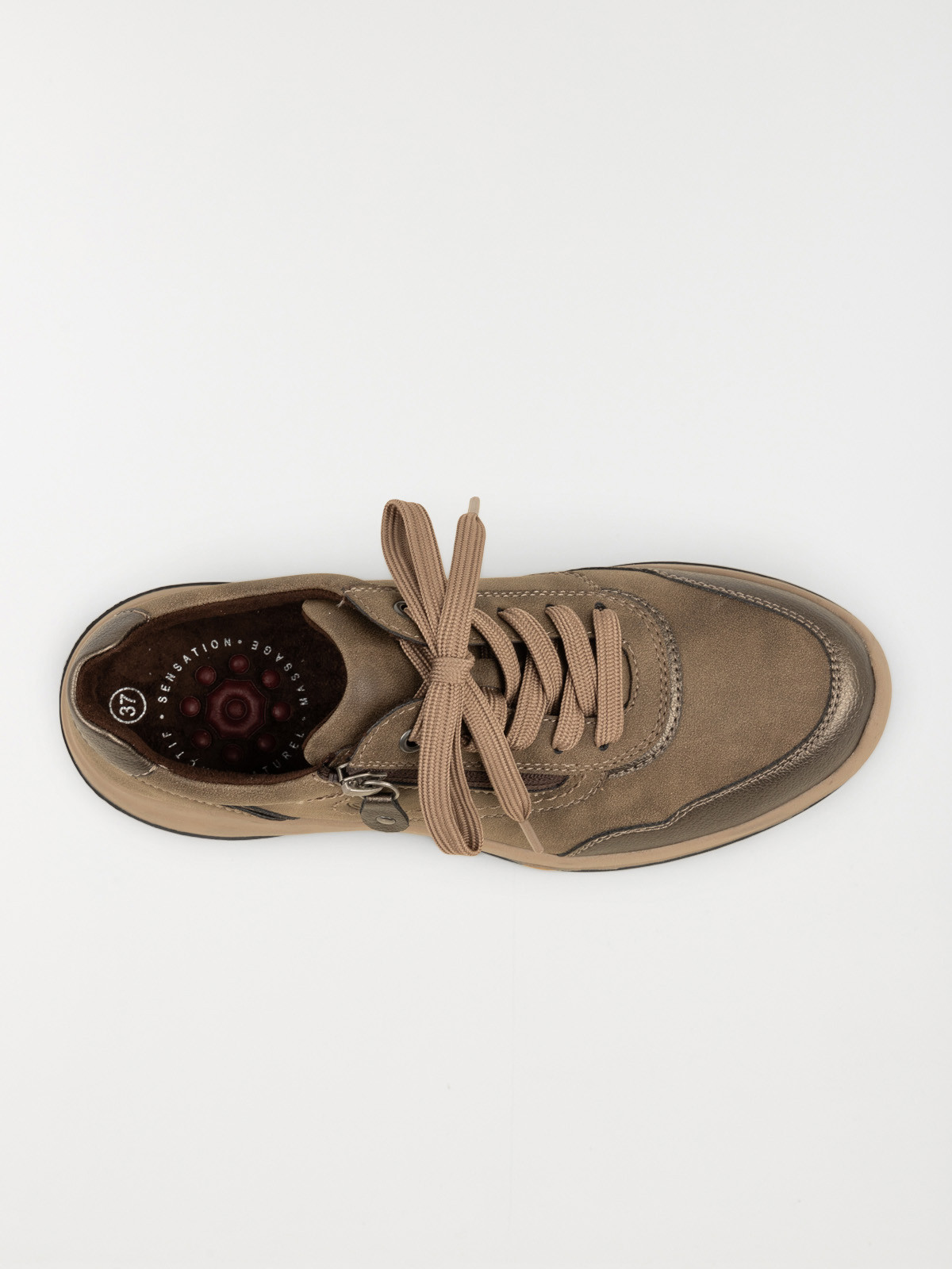 Basket confort femme taupe (36-41) Basket confort femme taupe (36-41)