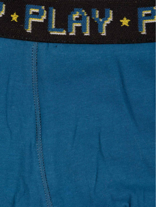 Lot de 3 boxers unis garçon