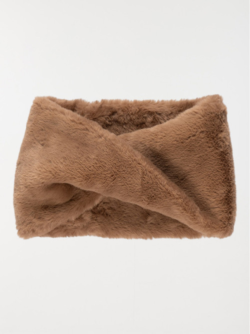 Snood doux nougat fille