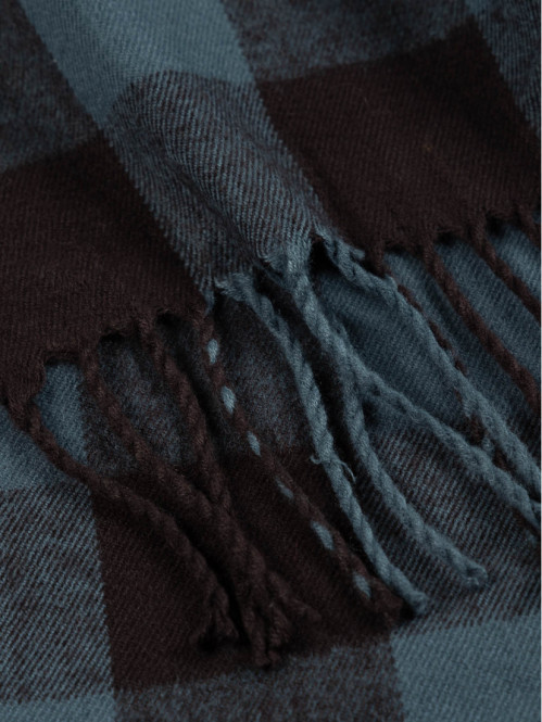 Echarpe à carreaux homme