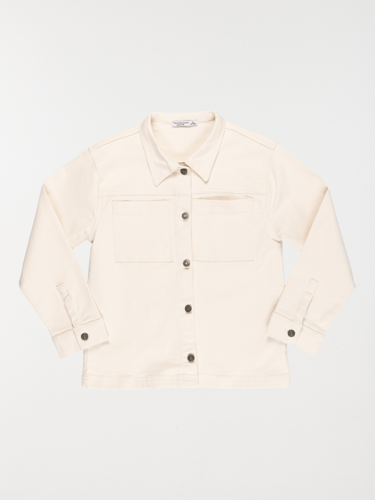 Veste coloris coquille fille (XXS-M)