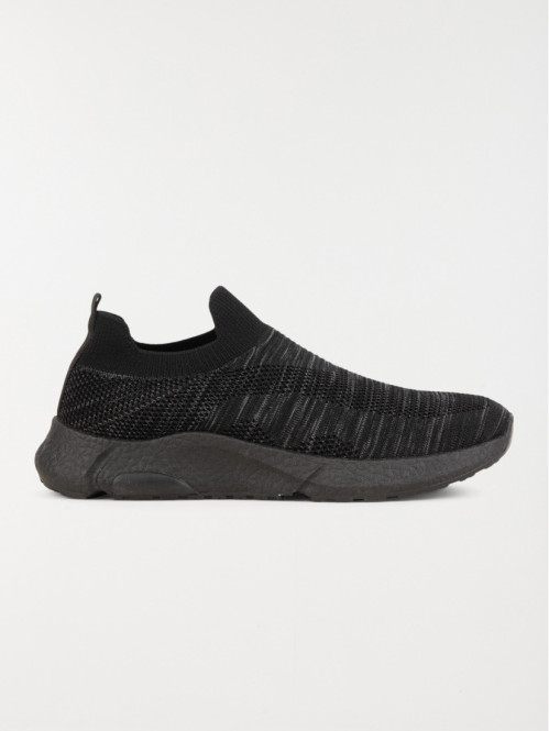 Baskets de sport noires homme (40-46)
