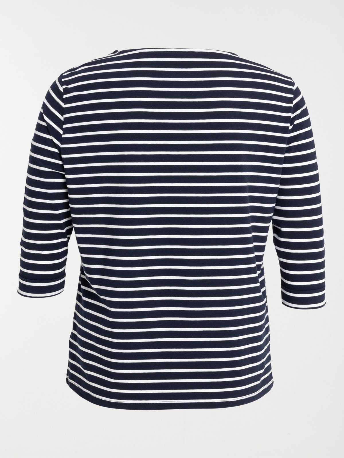 Tee-shirt rayé grande taille femme
