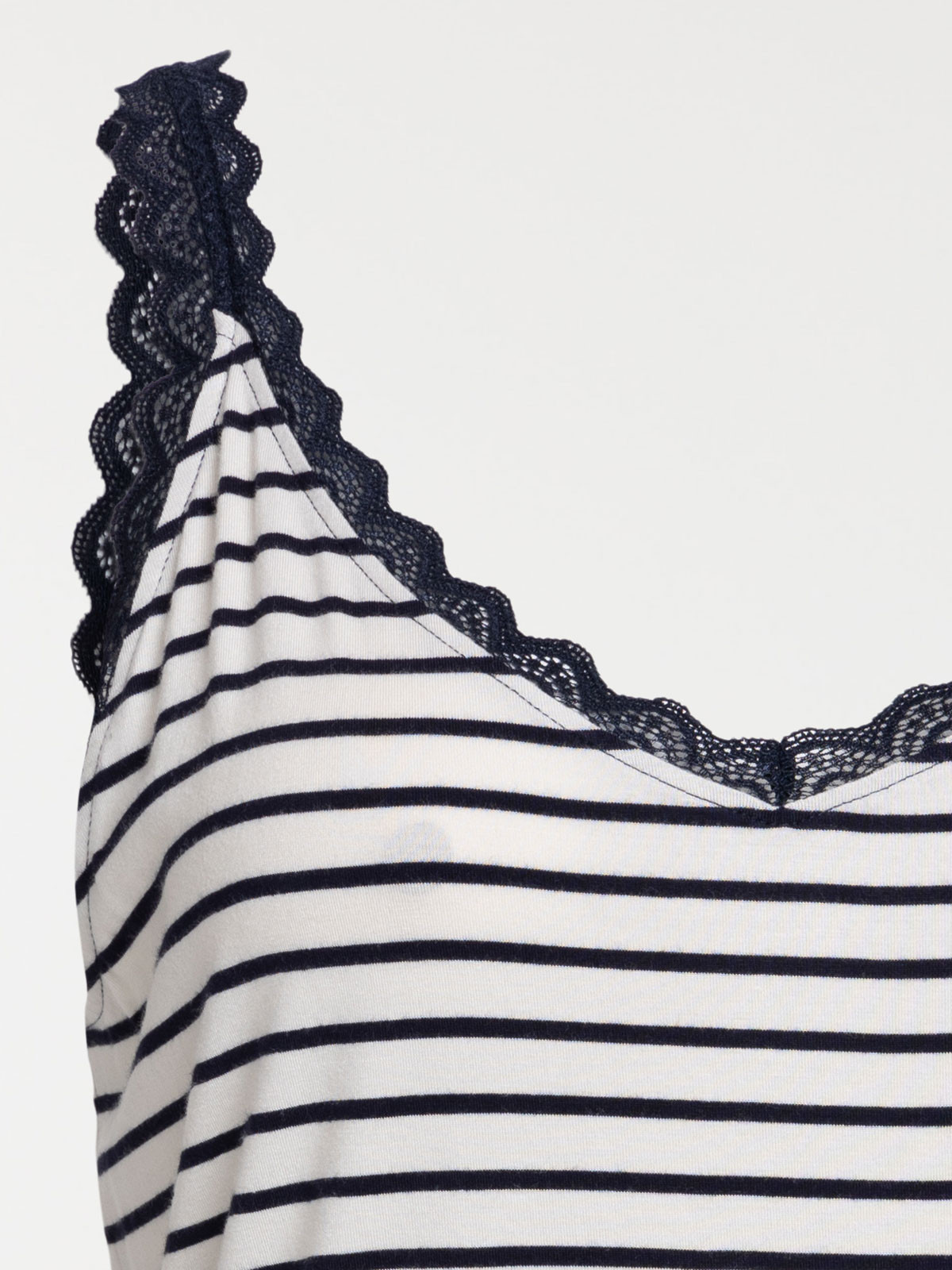 Débardeur rayé grande taille femme Débardeur rayé grande taille femme