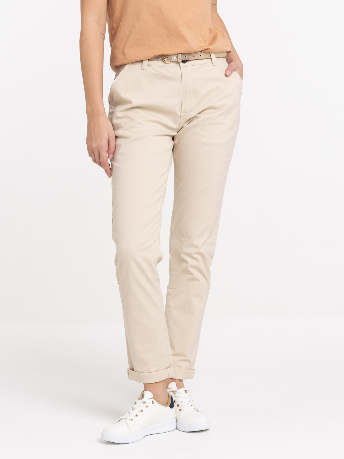 Pantalon chino mastic femme