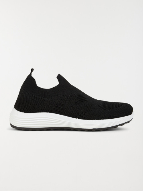 Baskets noires de sport femme (36-42)