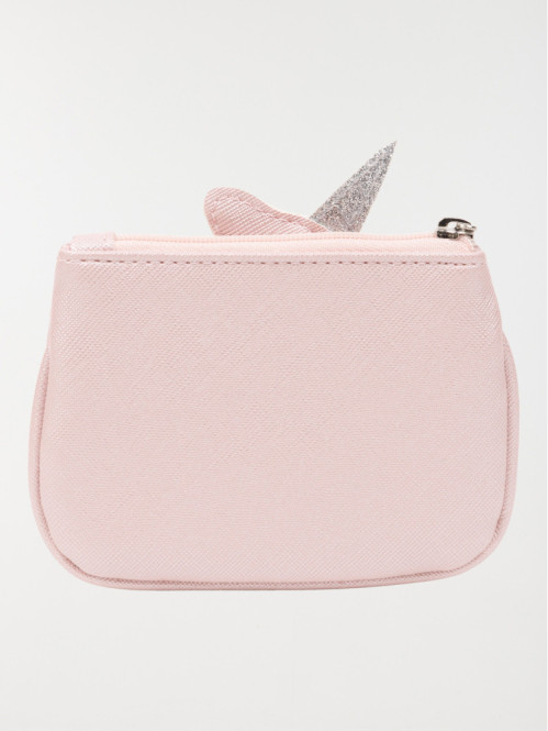 Porte-monnaie licorne pailletée fille 