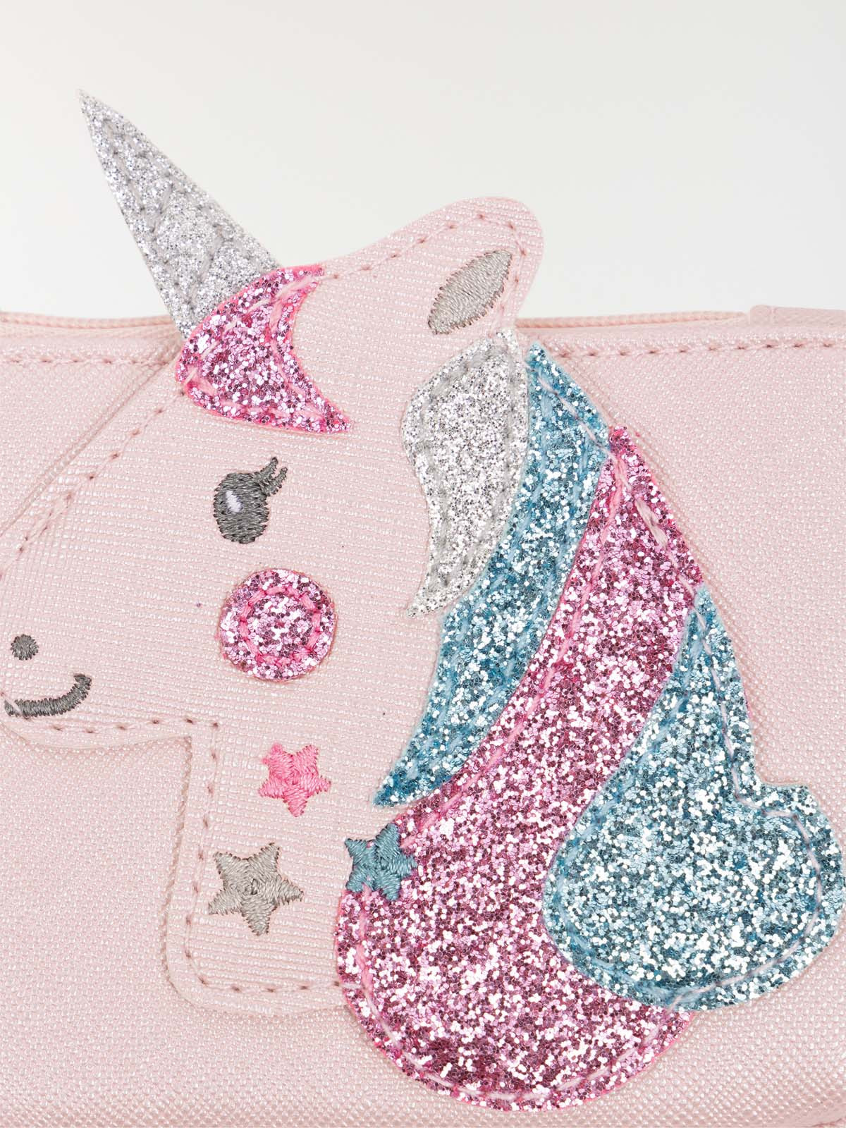 Porte-monnaie licorne pailletée fille 