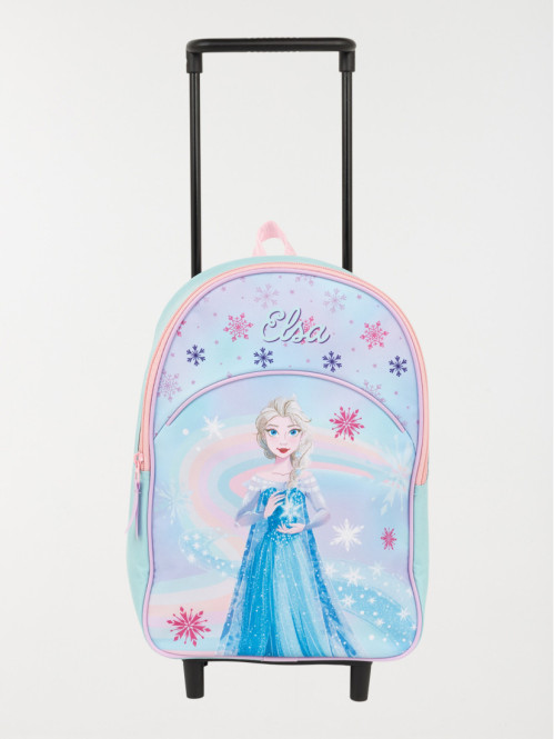 Sac à dos roulettes La Reine des Neiges