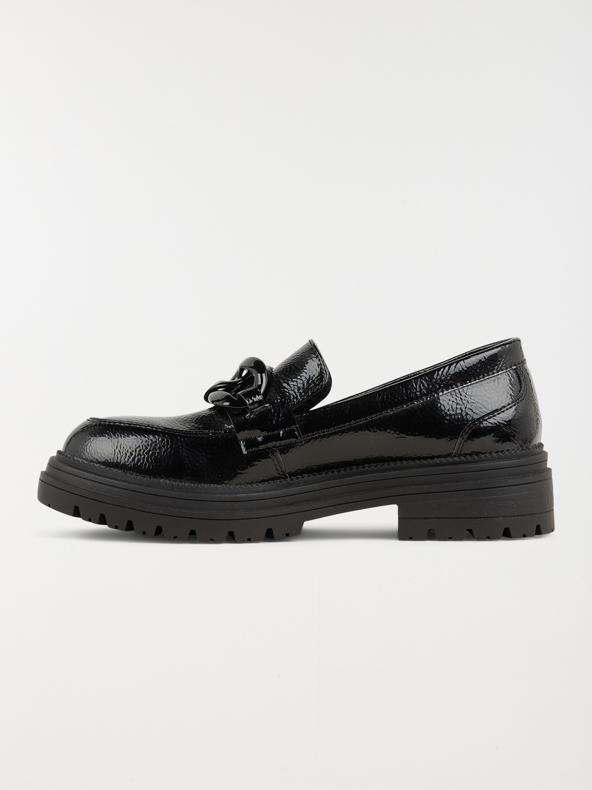 Mocassin noir talon femme (36-41) Mocassin noir talon femme (36-41)