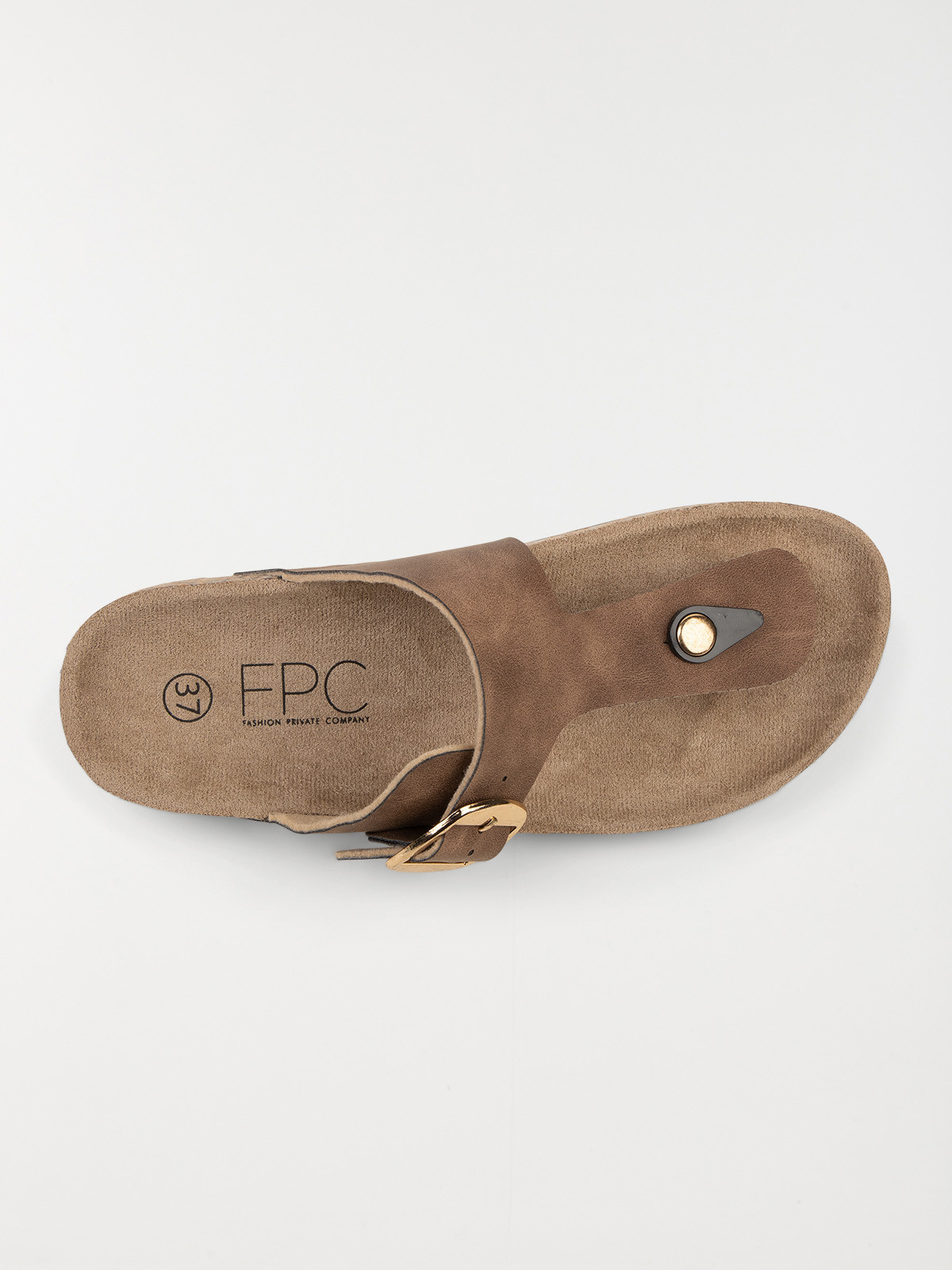 Mules à entredoigts marron femme (36-41) Mules à entredoigts marron femme (36-41)