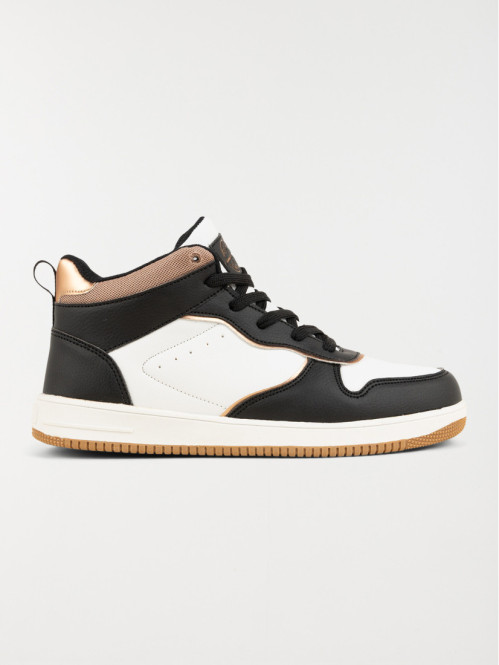 Basket montante noir femme (36-41)