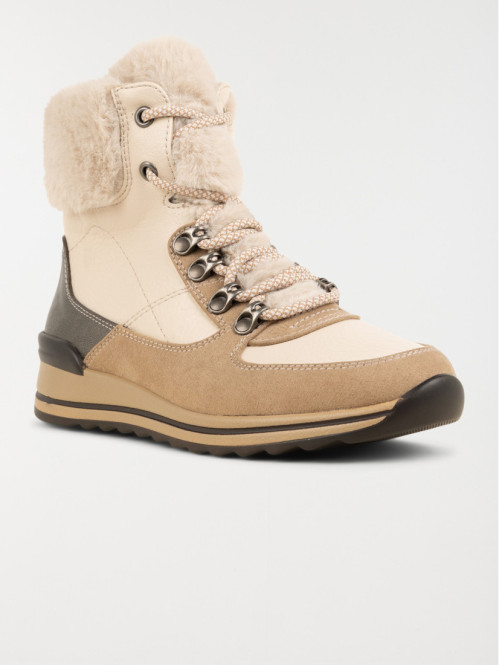 Chaussure montante taupe femme (36-41)