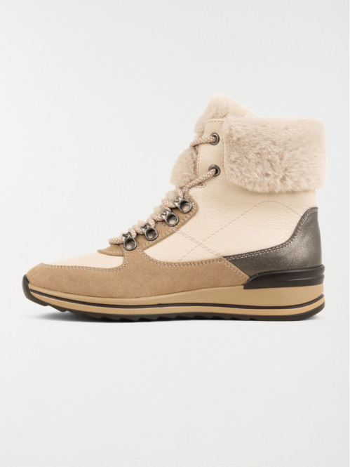 Chaussure montante taupe femme (36-41)