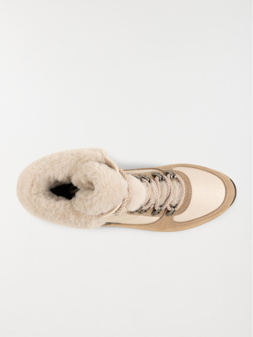 Chaussure montante taupe femme (36-41)