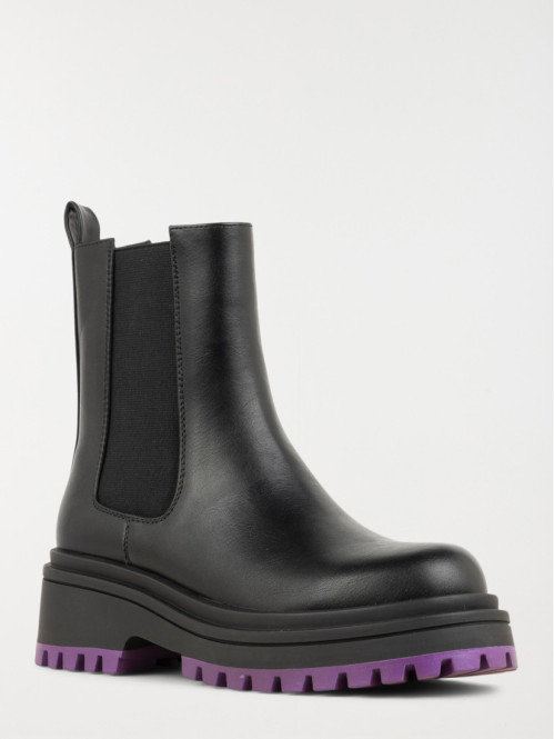 Bottines femme semelle...