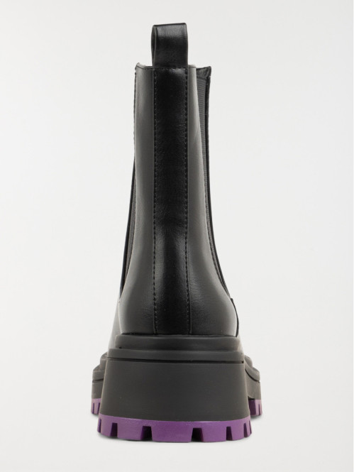 Bottine bicolore online