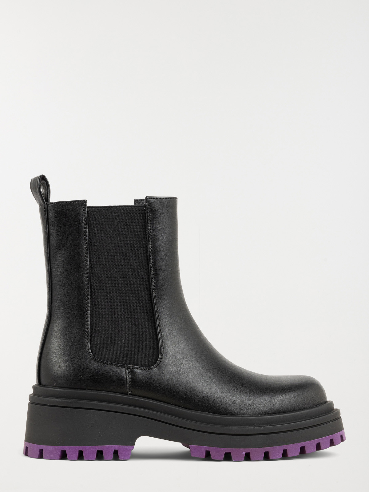 Bottines femme semelle bicolore (37-40)