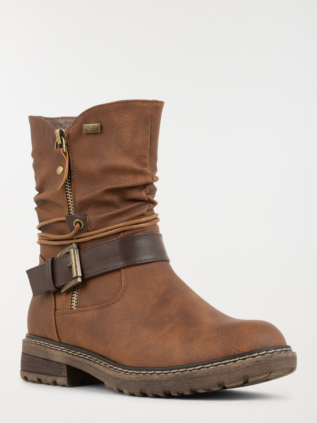 Boots femme brides fantaisies (36-41)