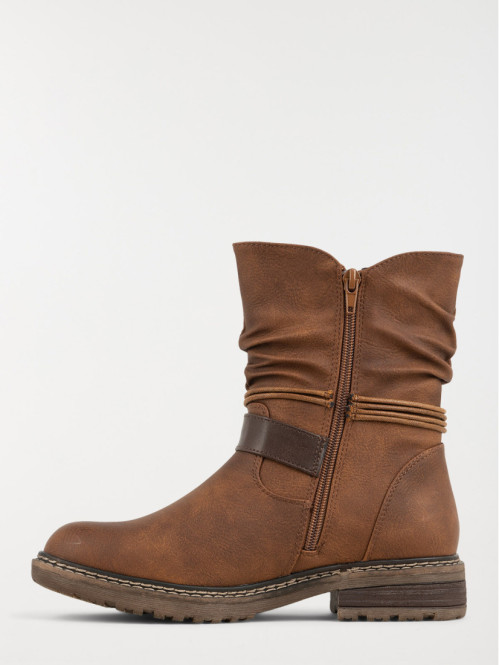 Boots femme brides...