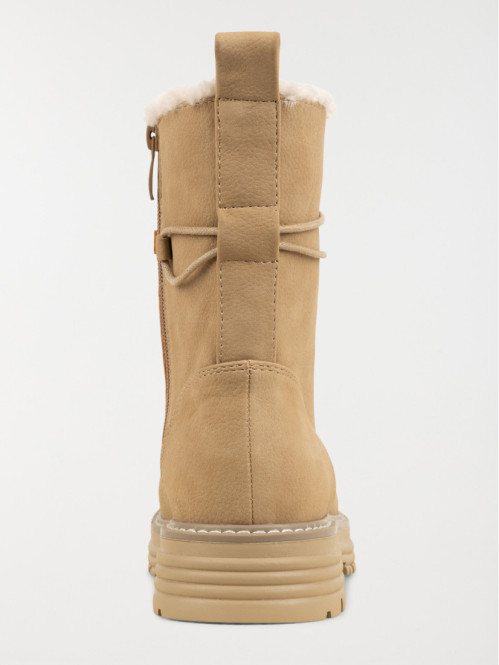 Bottines à lacets camel femme (36-41) Bottines à lacets camel femme (36-41)