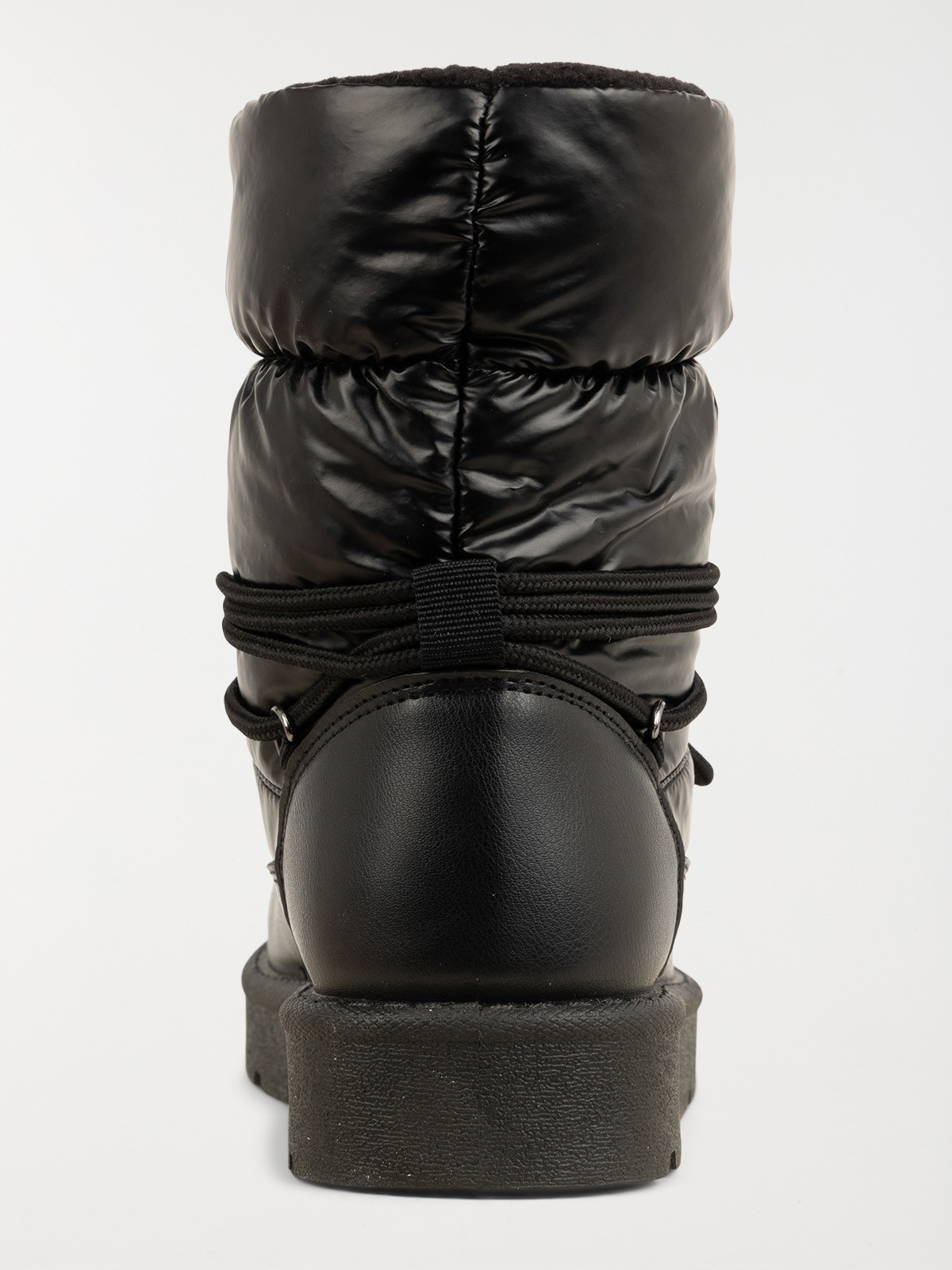 Boots lacets noires femme (36-41)