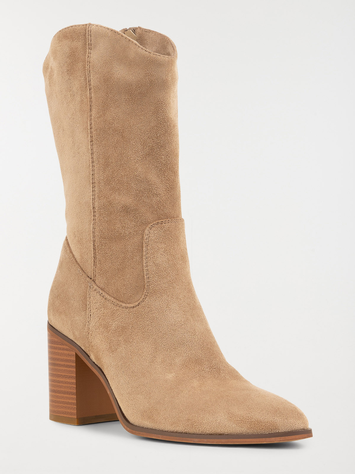 Bottine à talon taupe femme (36-41)