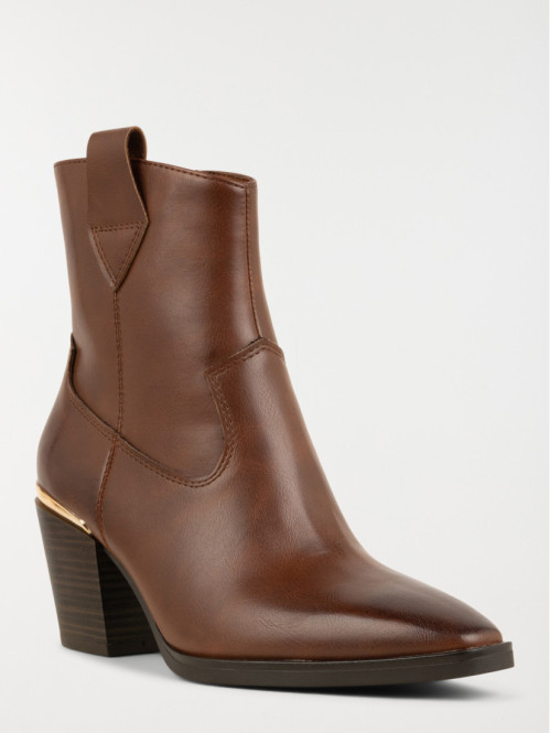 Bottines marrons femme (36-41)