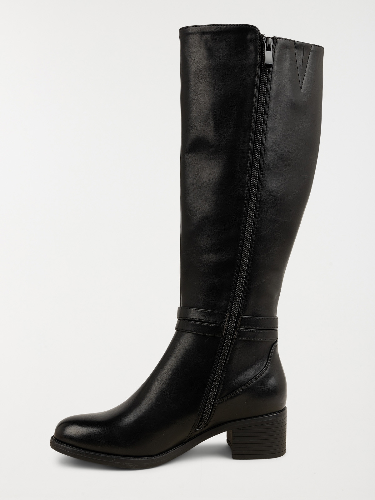 Bottes noires plates femme (36-41) Bottes noires plates femme (36-41)